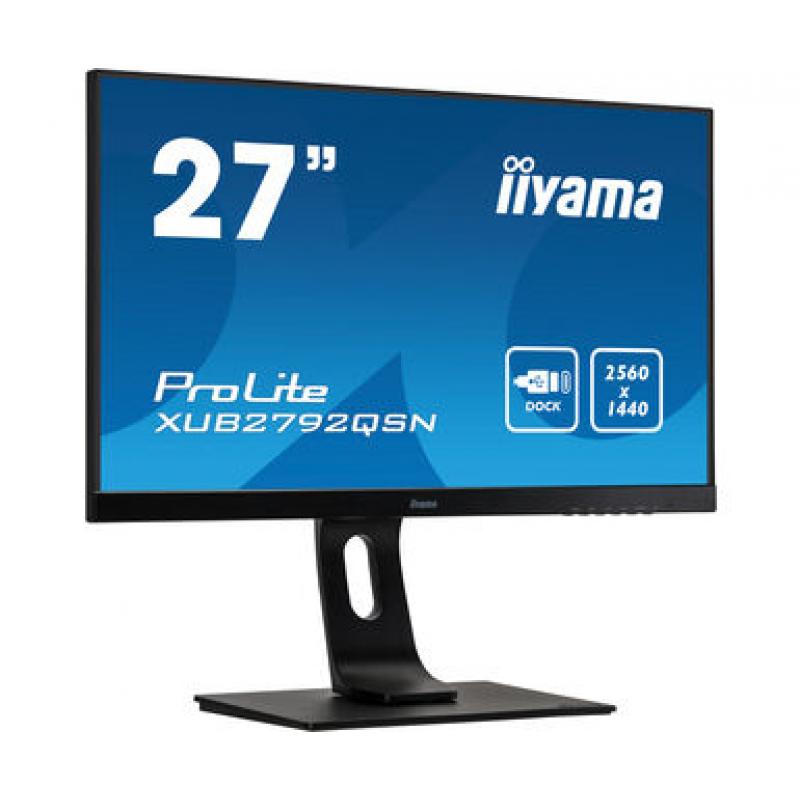 iiyama ProLite XUB2792QSN-B1 pantalla para PC 68,6 cm (27") 2560 x 1440 Pixeles WQXGA LED Negro
