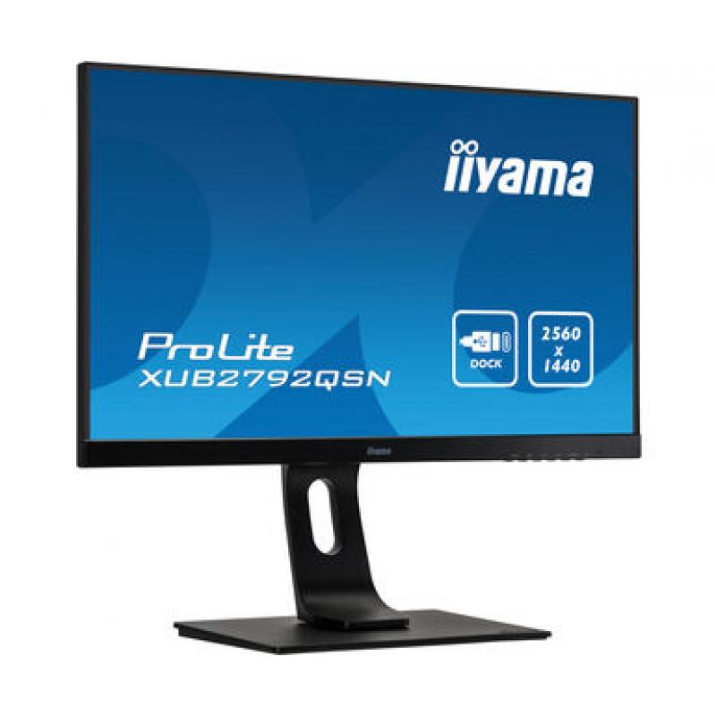 iiyama ProLite XUB2792QSN-B1 pantalla para PC 68,6 cm (27") 2560 x 1440 Pixeles WQXGA LED Negro