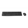 Logitech MK270 teclado RF inalámbrico Francés Ratón incluido Negro