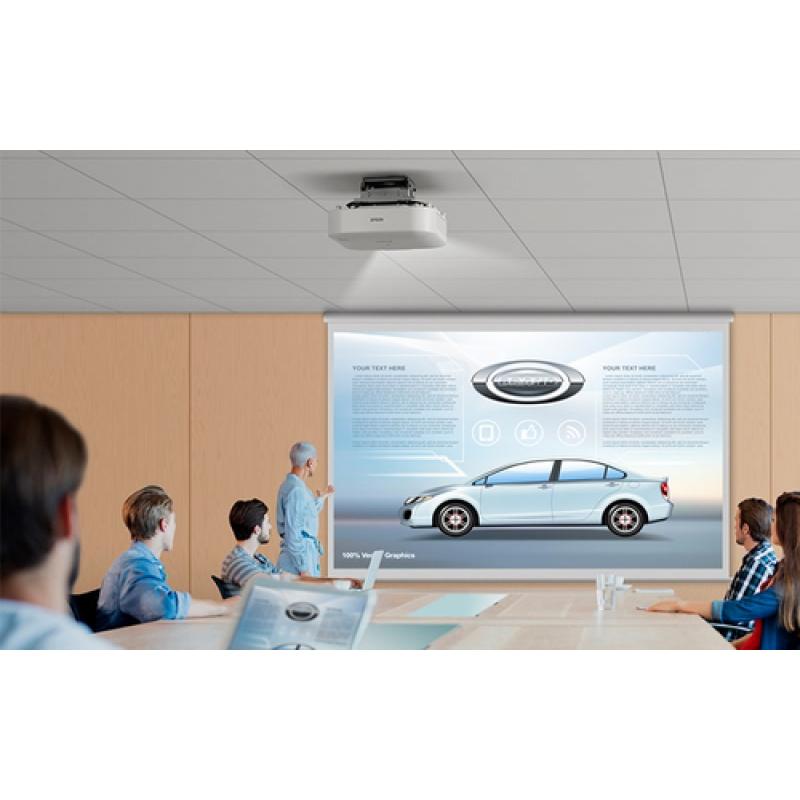 Epson EB-PU1007W videoproyector Proyector para grandes espacios 7000 lúmenes ANSI 3LCD WUXGA (1920x1200) Blanco