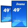 iiyama ProLite TF4939UHSC-B1AG pantalla para PC 124,5 cm (49") 3840 x 2160 Pixeles 4K Ultra HD LED Pantalla táctil Multi-usuario