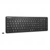 Targus AKB863FR teclado Bluetooth AZERTY Francés Negro