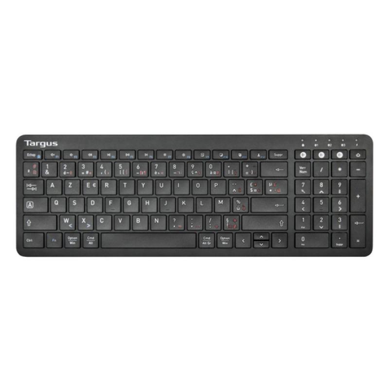 Targus AKB863FR teclado Bluetooth AZERTY Francés Negro