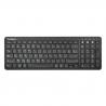 Targus AKB863FR teclado Bluetooth AZERTY Francés Negro