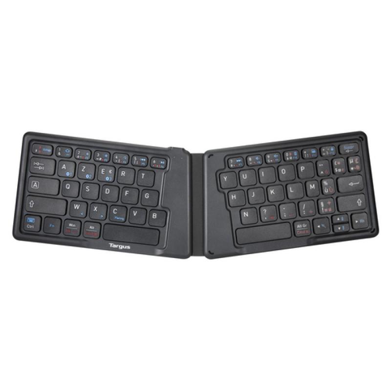 Targus AKF003FR teclado Bluetooth AZERTY Francés Negro