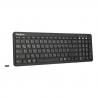 Targus AKB863DE teclado Bluetooth QWERTZ Alemán Negro