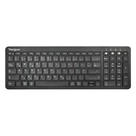 Targus AKB863DE teclado Bluetooth QWERTZ Alemán Negro