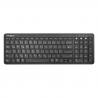 Targus AKB863DE teclado Bluetooth QWERTZ Alemán Negro