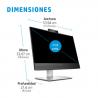 HP E24mv G4 60,5 cm (23.8") 1920 x 1080 Pixeles Full HD Negro, Plata