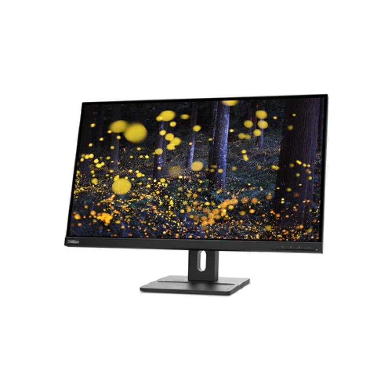 Lenovo ThinkVision E27q-20 68,6 cm (27") 2560 x 1440 Pixeles Quad HD LED Negro