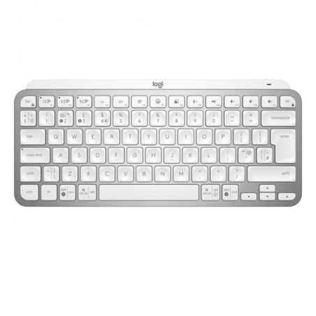 Logitech MX Keys Mini teclado RF Wireless + Bluetooth QWERTY Inglés Gris