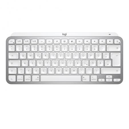 Logitech MX Keys Mini For Mac Minimalist Wireless Illuminated Keyboard teclado Bluetooth QWERTZ Suizo Gris