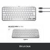 Logitech MX Keys Mini For Mac Minimalist Wireless Illuminated Keyboard teclado Bluetooth QWERTY Español Gris