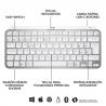 Logitech MX Keys Mini teclado RF Wireless + Bluetooth QWERTY Español Gris