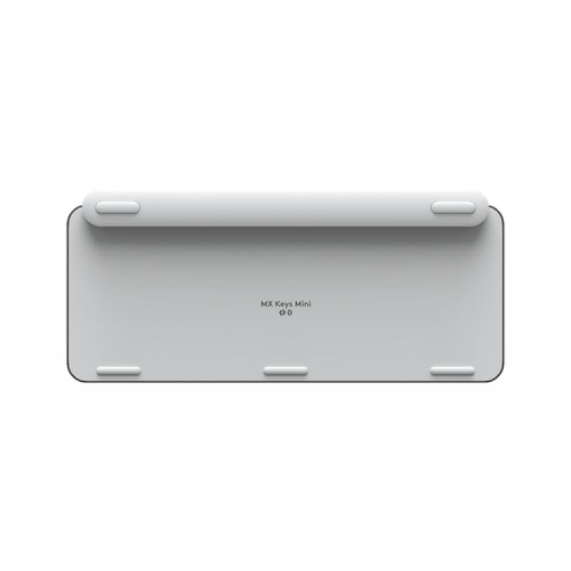 Logitech MX Keys Mini teclado RF Wireless + Bluetooth QWERTY Nórdico Gris