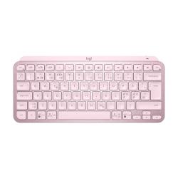 Logitech MX Keys Mini teclado RF Wireless + Bluetooth QWERTY Nórdico Rosa