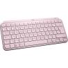 Logitech MX Keys Mini teclado RF Wireless + Bluetooth QWERTZ Alemán Rosa