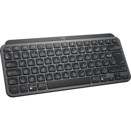 Logitech MX Keys Mini teclado RF Wireless + Bluetooth ĄŽERTY Francés Grafito