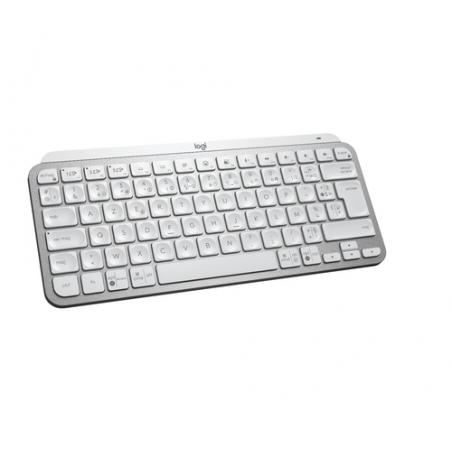 Logitech MX Keys Mini teclado RF Wireless + Bluetooth ĄŽERTY Francés Gris