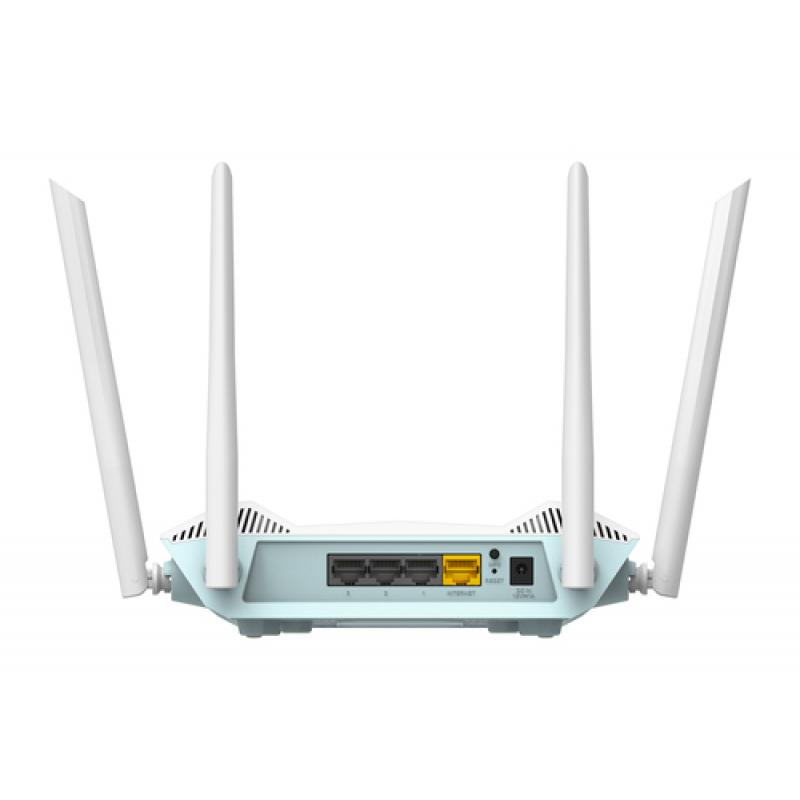 D-Link R15 router inalámbrico Gigabit Ethernet Doble banda (2,4 GHz / 5 GHz) Blanco