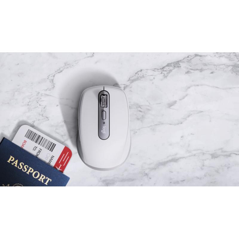 Logitech Anywhere 3 for Business ratón mano derecha Bluetooth Laser 4000 DPI