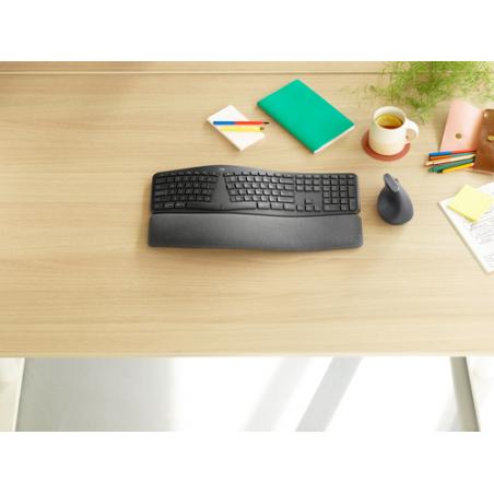 Logitech K860 for Business teclado Bluetooth Español Grafito