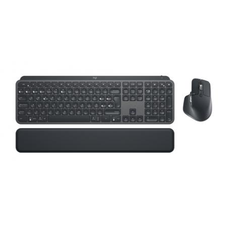 Logitech Mx Keys Combo For Business teclado Ratón incluido Bluetooth QWERTY Español Grafito