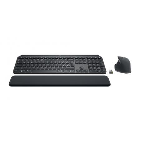 Logitech Mx Keys Combo For Business teclado Ratón incluido Bluetooth QWERTY Español Grafito