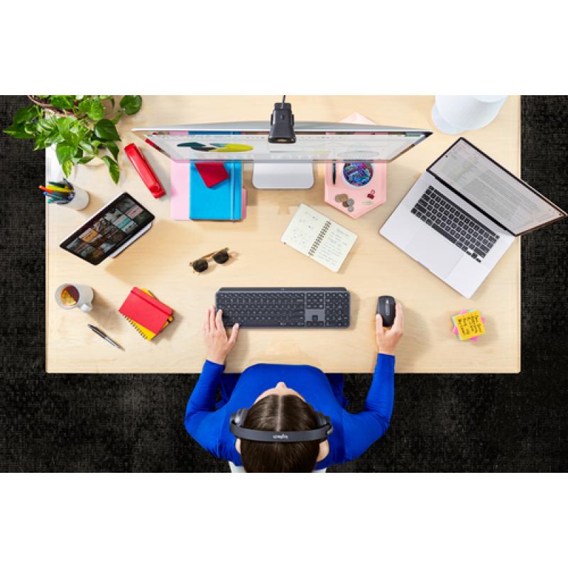 Logitech Mx Keys For Business teclado Bluetooth Alemán Grafito