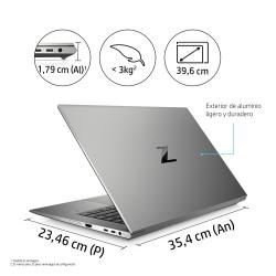 HP ZBook Studio 15.6 G8 i7-11800H Estación de trabajo móvil 39,6 cm (15.6") Full HD Intel® Core™ i7 16 GB DDR4-SDRAM 512 GB SSD 