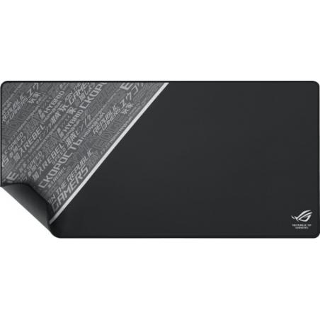 ASUS ROG Sheath BLK LTD Alfombrilla de ratón para juegos Negro, Gris, Blanco