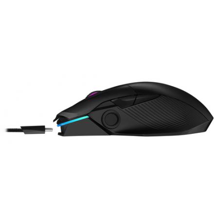 ASUS ROG Chakram ratón mano derecha RF Wireless + Bluetooth + USB Type-A Óptico 16000 DPI