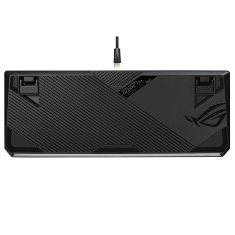 ASUS ROG Strix Scope NX TKL teclado USB QWERTY Español Negro, Gris