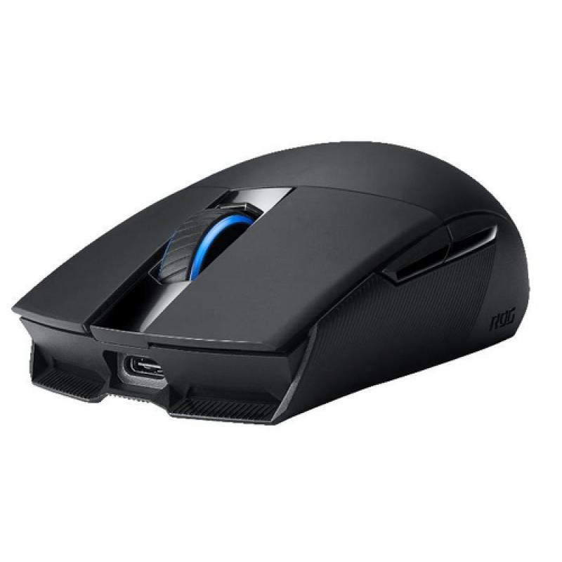 ASUS ROG Strix Impact II Wireless ratón mano derecha RF Wireless + USB Type-C Óptico 16000 DPI