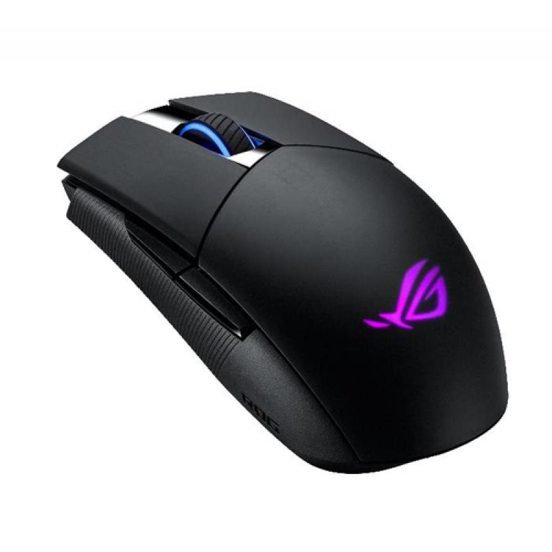ASUS ROG Strix Impact II Wireless ratón mano derecha RF Wireless + USB Type-C Óptico 16000 DPI