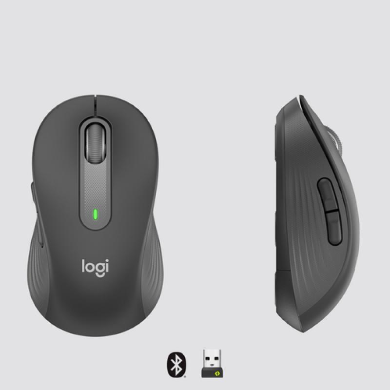 Logitech Signature M650 for Business ratón mano derecha RF Wireless + Bluetooth Óptico 4000 DPI