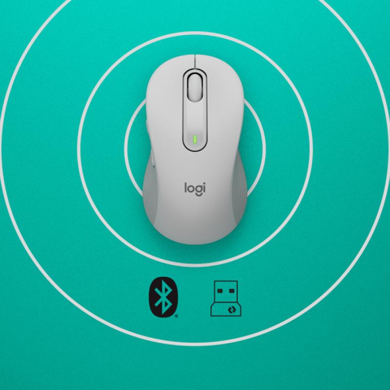 Logitech Signature M650 for Business ratón mano derecha RF Wireless + Bluetooth Óptico 4000 DPI
