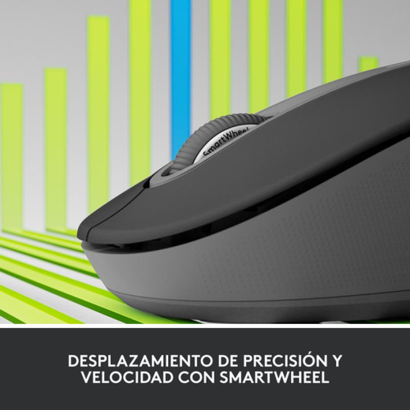 Logitech Signature M650 ratón mano derecha RF Wireless + Bluetooth Óptico 2000 DPI