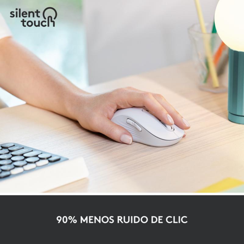 Logitech Signature M650 ratón Izquierda RF Wireless + Bluetooth Óptico 2000 DPI