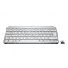 Logitech MX Keys Mini for Business teclado RF Wireless + Bluetooth QWERTY Nórdico Aluminio, Blanco