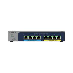 NETGEAR 8-port Ultra60 PoE++ Multi-Gigabit (2.5G) Ethernet Plus Switch No administrado L2/L3 2.5G Ethernet (100/1000/2500) Energ