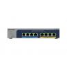 NETGEAR 8-port Ultra60 PoE++ Multi-Gigabit (2.5G) Ethernet Plus Switch No administrado L2/L3 2.5G Ethernet (100/1000/2500) Energ