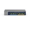 NETGEAR 8-port Ultra60 PoE++ Multi-Gigabit (2.5G) Ethernet Plus Switch No administrado L2/L3 2.5G Ethernet (100/1000/2500) Energ