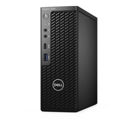 DELL Precision 3240 i7-10700 CFF Intel® Core™ i7 16 GB DDR4-SDRAM 512 GB SSD Windows 10 Pro Puesto de trabajo Negro