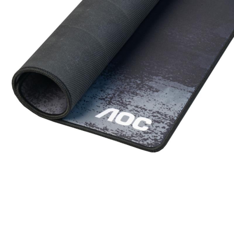 AOC MM300S alfombrilla para ratón Alfombrilla de ratón para juegos Negro, Gris