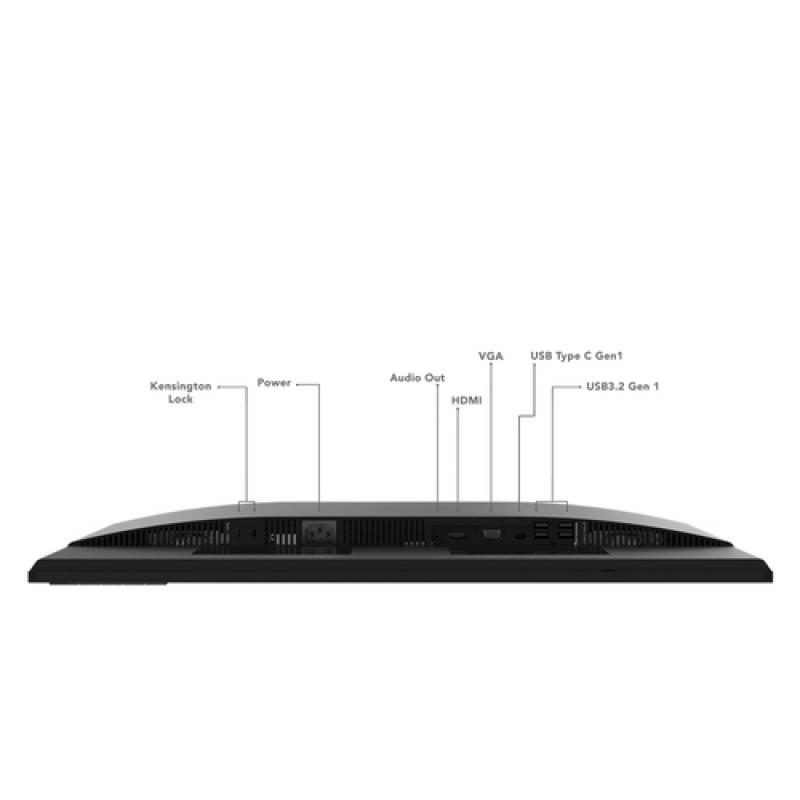 Lenovo L27M-30 68,6 cm (27") 1920 x 1080 Pixeles Full HD LED Negro, Plata