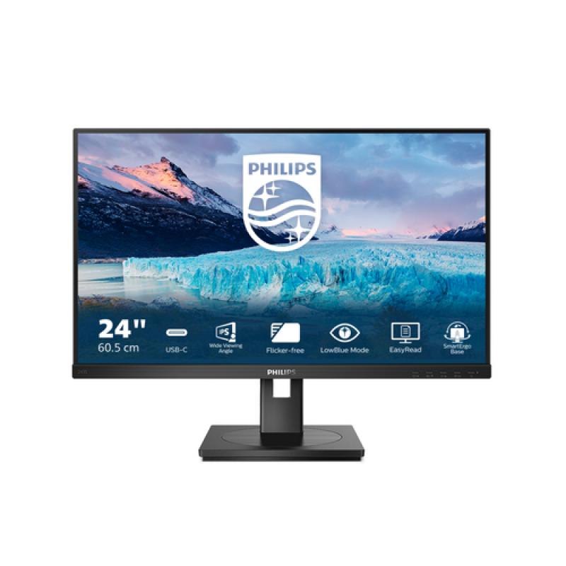 Philips 243S1/00 pantalla para PC 60,5 cm (23.8") 1920 x 1080 Pixeles Negro