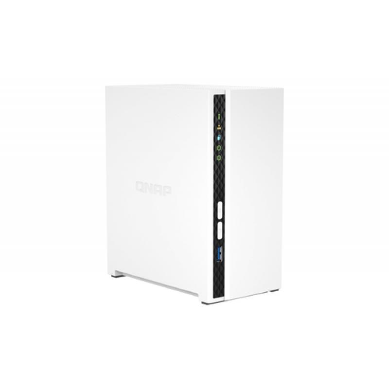 QNAP TS-233 servidor de almacenamiento NAS Mini Tower Ethernet Blanco