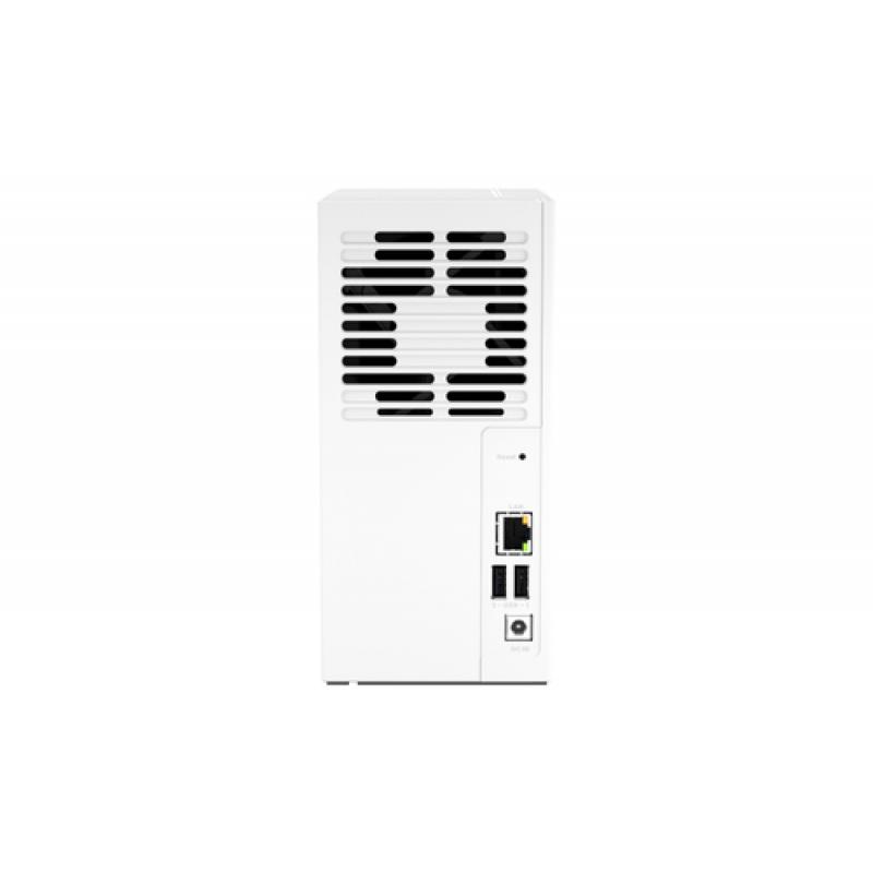 QNAP TS-233 servidor de almacenamiento NAS Mini Tower Ethernet Blanco