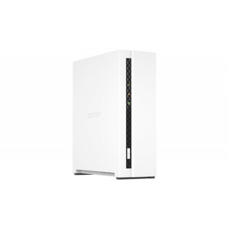 QNAP TS-133 servidor de almacenamiento NAS Torre Ethernet Blanco